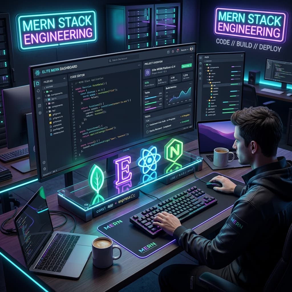 Zynoxbit MERN stack architecture